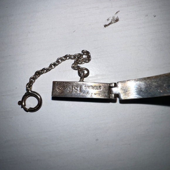 1980’s signed Earl Plumber woman’s sterling silver watch - Picture 5 of 6